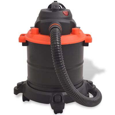 vidaXL Aspirator pentru cenușă, 1200 W, 20 L, negru și portocaliu