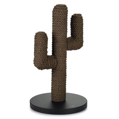 Designed by Lotte Cactus de zgâriat pentru pisici negru 35x60 cm lemn