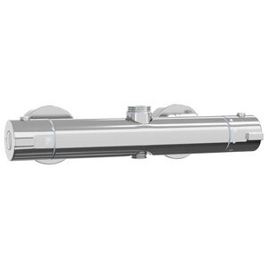 vidaXL Mixer pentru duș termostatic Oțel Inoxidabil 201 27 x 8 x 6 cm