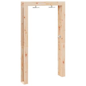 vidaXL Duș exterior 226 cm Lemn masiv de pin și oțel inoxidabil