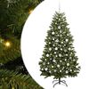 vidaXL Brad de Crăciun artificial cu ramuri articulare Verde 180 cm