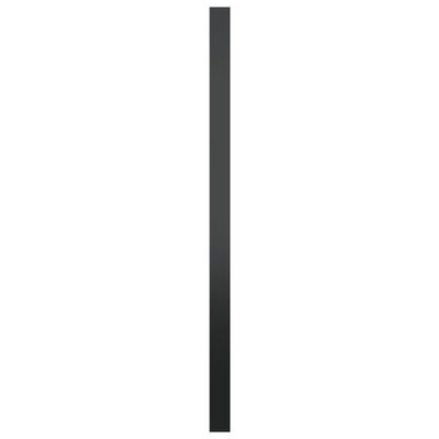 vidaXL Oglindă de perete, negru, 60 cm