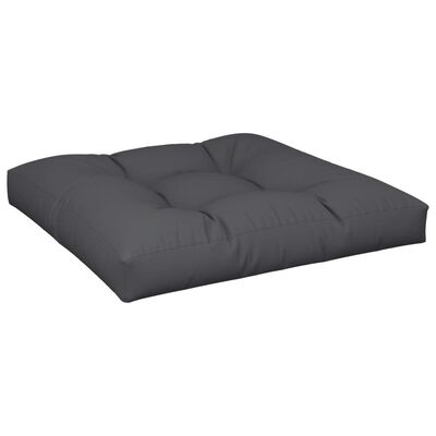 vidaXL Pernă canapea din paleți, negru, 70x70x12 cm