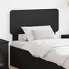 vidaXL Tăblie cap cu headboard Stejar Negru 75 cm Lemn compozit