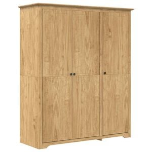 vidaXL Dulap BODO Maro miere 146 x 53,5 x 173 cm Lemn prelucrat