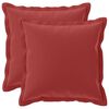 vidaXL Husă pentru pernă 2 buc. HOUTEN Roșu Vin 40 x 40 cm Poliester
