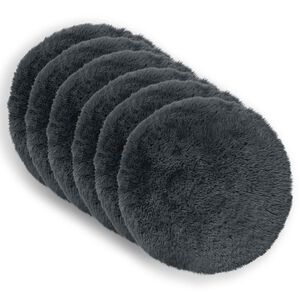 vidaXL Pernă cu pernă HEERLEN 2 buc. Antracit Fleece PV
