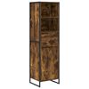 vidaXL Dulap pentru cărți Stejar fumuriu 43 x 36 x 150.5 cm