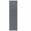 vidaXL Jaluzele venetiene Manual Gri &icirc;nchis 220 x 60 cm Aluminiu