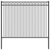 vidaXL Gard cu V&acirc;rfuri BAARLO 200 x 200 cm Oțel vopsit electrostatic