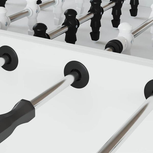 vidaXL Blocatoare pentru Mese de Fotbal 10 pcs Alb 3 x 3 x 2 cm HIPS
