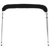 vidaXL Parasolar barcă Bimini cu 4 arcuri, negru, 243x210x137 cm