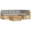 vidaXL Set de canapele de exterior 5 buc.