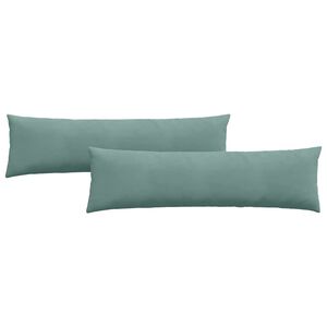 vidaXL Perne pentru canapea 2 pcs Verde Mării 145 x 40 cm
