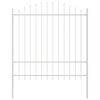 vidaXL Gard de Grădină WOERDEN 7 buc. 170 x 215 cm Alb