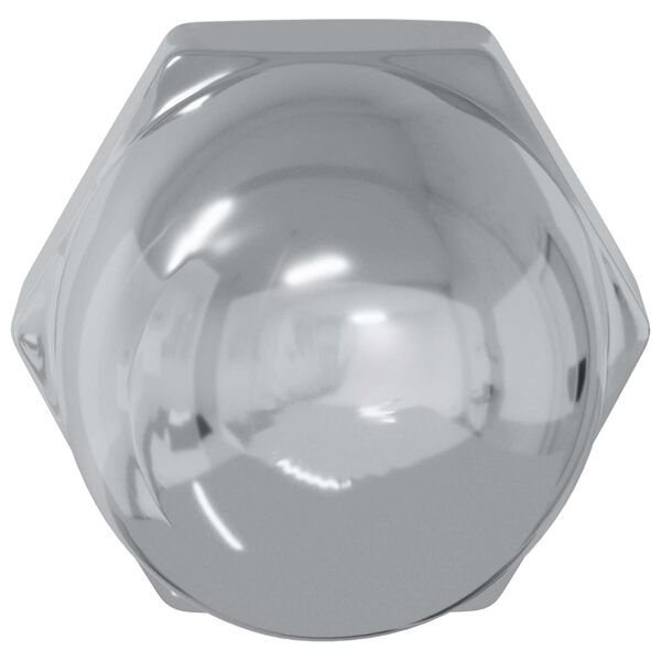 vidaXL Nucă 12 pcs Argintiu M6 x 10 mm Fier