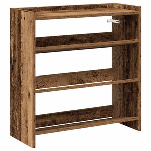 vidaXL Pantofar, Lemn vechi, 60x25x62 cm, lemn compozit