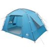 vidaXL Tent Cabină 4 persoană albastru Poliester