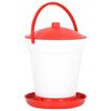 vidaXL Dozator automat de apă pentru păsări de curte, 18 L