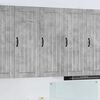 vidaXL Dulap de bucătărie Gri din beton 40 x 31 x 100 cm Lemn compozit