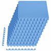 vidaXL Covor de bazin pentru piscină 50 pcs albastru 18 m&sup2; Spumă EVA