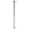 vidaXL Coloană de apă de grădină, 80 cm, oțel inoxidabil, rotund