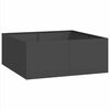 vidaXL Jardinieră Negru 100x100x40 cm Oțel