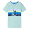vidaXL Tricou pentru copii, verde mentă deschis, 140