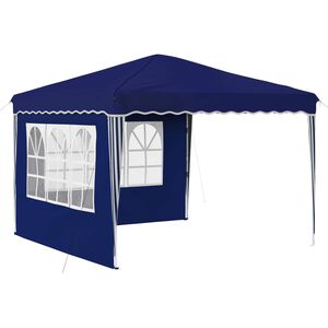 vidaXL Cort de Petrecere Pop-up albastru 288 x 288 x 245 cm