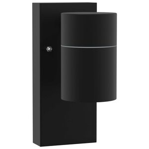 vidaXL Lumină de perete pentru exterior Negru 6.5 x 10.5 x 16 cm