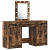 vidaXL Masă de Machiaj cu sertar Maro 50 x 41 x 135 cm Lemn compozit