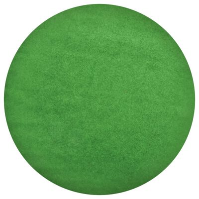 vidaXL Gazon artificial cu crampoane, verde, diam. 170 cm, rotund