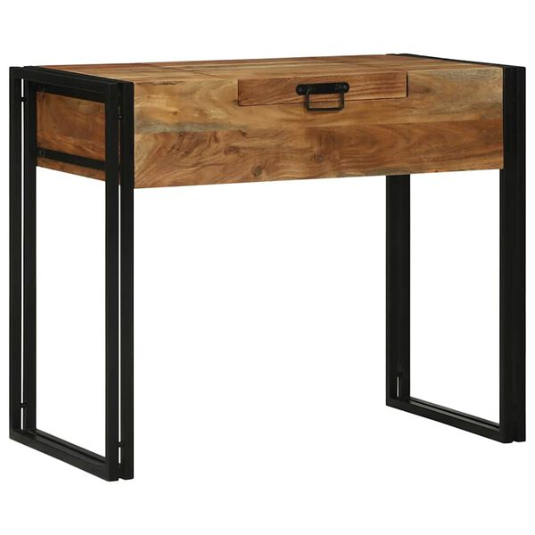 vidaXL Mese de Toaletă pentru Dormitor Maro Lemn masiv de acacia