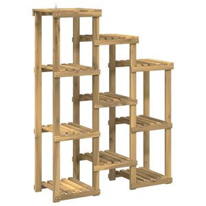 vidaXL Suport pentru plante Alb 85 x 30 x 114,5 cm