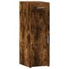 vidaXL Dulap, stejar fumuriu, 30x42,5x93 cm, lemn prelucrat