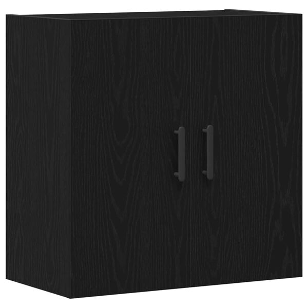 vidaXL Cabinet suspendat Stejar Negru 60 x 31 x 60 cm Lemn compozit