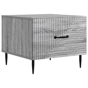 vidaXL Masă de cafea Sonoma gri 49 x 50 x 40 cm Lemn prelucrat