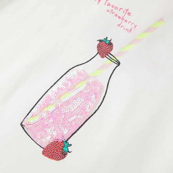 Tricou pentru copii, ecru, 116