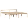 vidaXL Cadru de pat senior cu tăblie, 180x200 cm, lemn masiv de pin