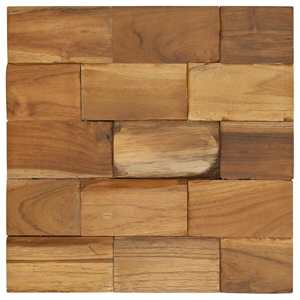 vidaXL Scaun cu Depozitare Maro 40 x 40 x 45 cm Lemn solid de tec