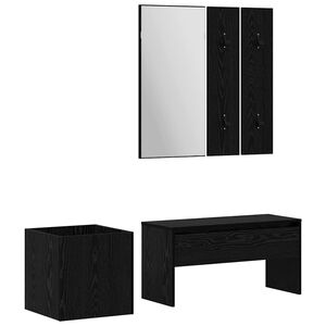 vidaXL Set mobilier hol 5 buc. 80 x 30,5 x 40 cm Lemn prelucrat