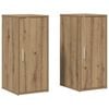 vidaXL Pantofare 2 buc. stejar artizanal, 32x35x70 cm, lemn prelucrat