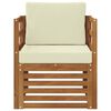 vidaXL Set de canapele de exterior Lemn de acacia solid și poliester