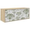 vidaXL Sistem de TV montat pe perete GOTHA 102 x 33 x 40 cm