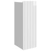 vidaXL Dulap montat pe perete Alb foarte lucios 33 x 34,5 x 94 cm
