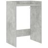 vidaXL Dulap pentru mașina de spălat Gri Beton 67,5 x 48 x 97 cm