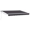 vidaXL Cort electric retractabil Antracit 3 x 2 m