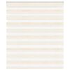 vidaXL Jaluzea tip zebra 135x150 cm lățime țesătură 130,9 cm poliester