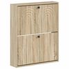 vidaXL Dulap pentru pantofi montat pe perete ALKMAAR 71 x 17 x 86 cm