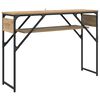 vidaXL MasaConsole Stejar Artizanal Lemn prelucrat 105x30x75cm